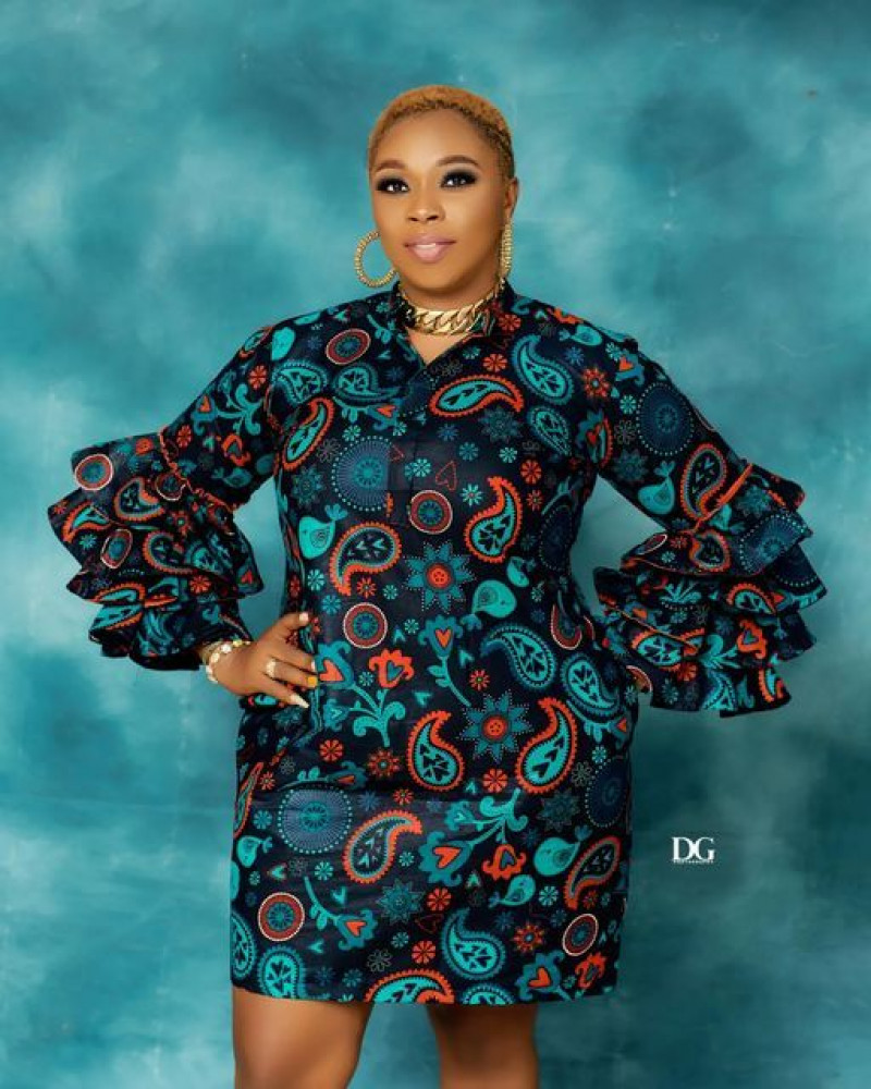 Ankara dress styles for fat ladies