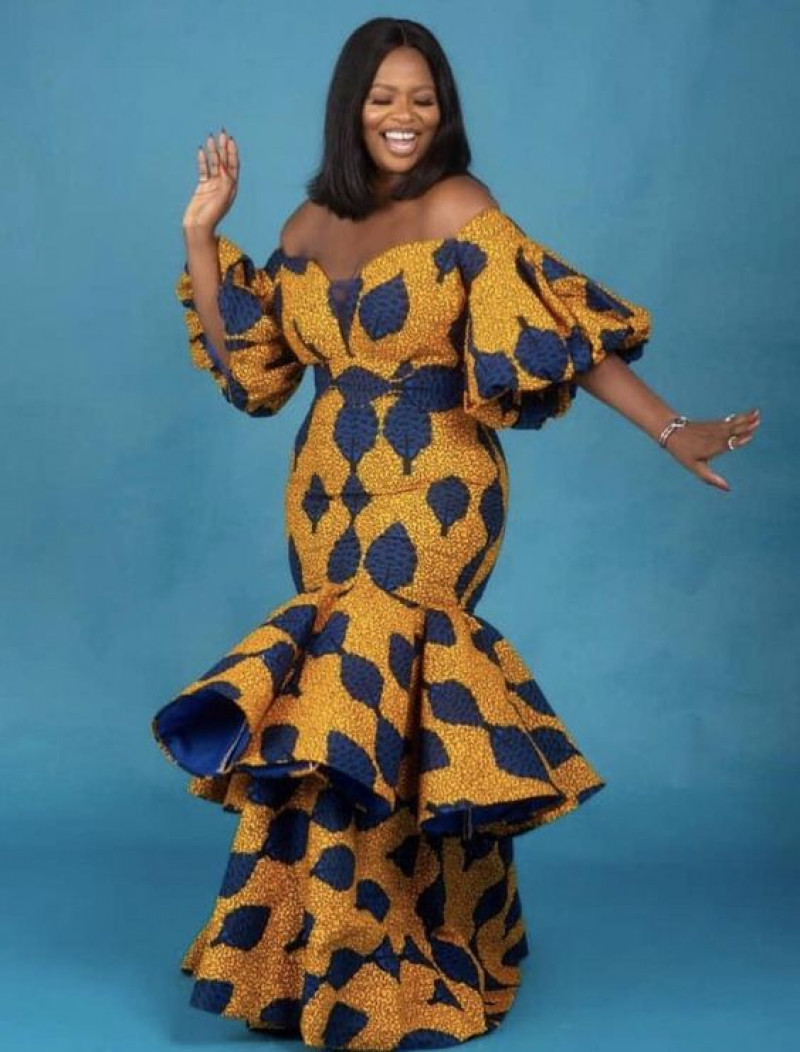   Mini Blouse Dress, African Wedding Dresses