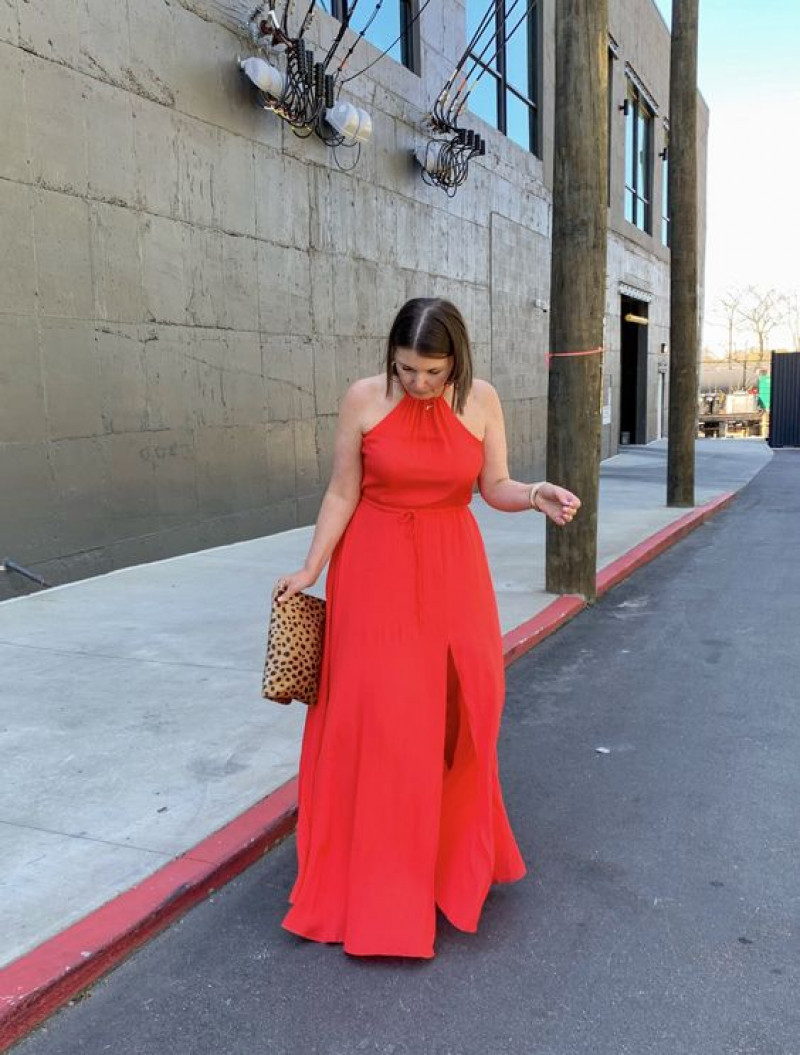 Red Evening Dress Maxi Dress, Birthday Outfit Ideas For Summer