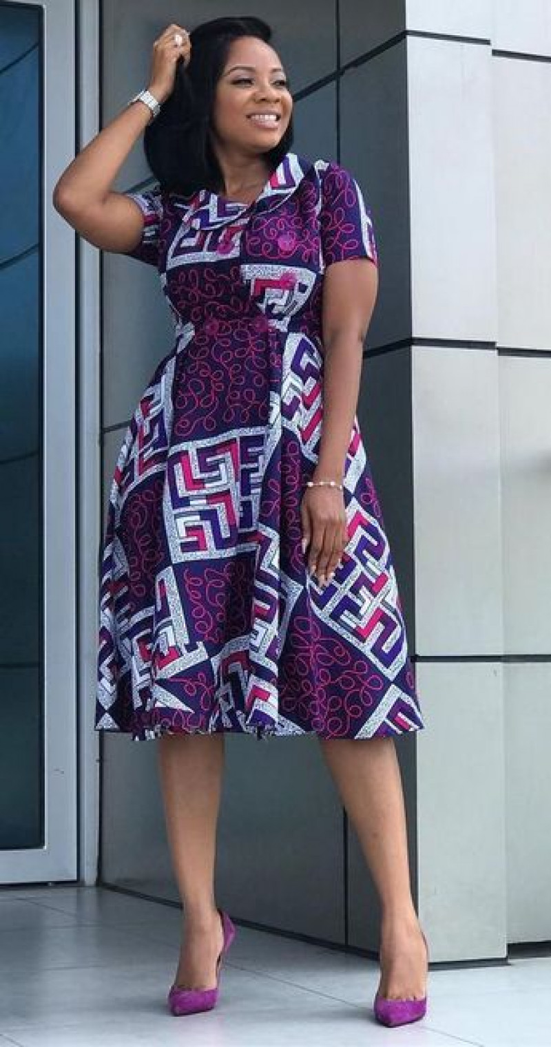   Midi Dress, Ankara Dresses