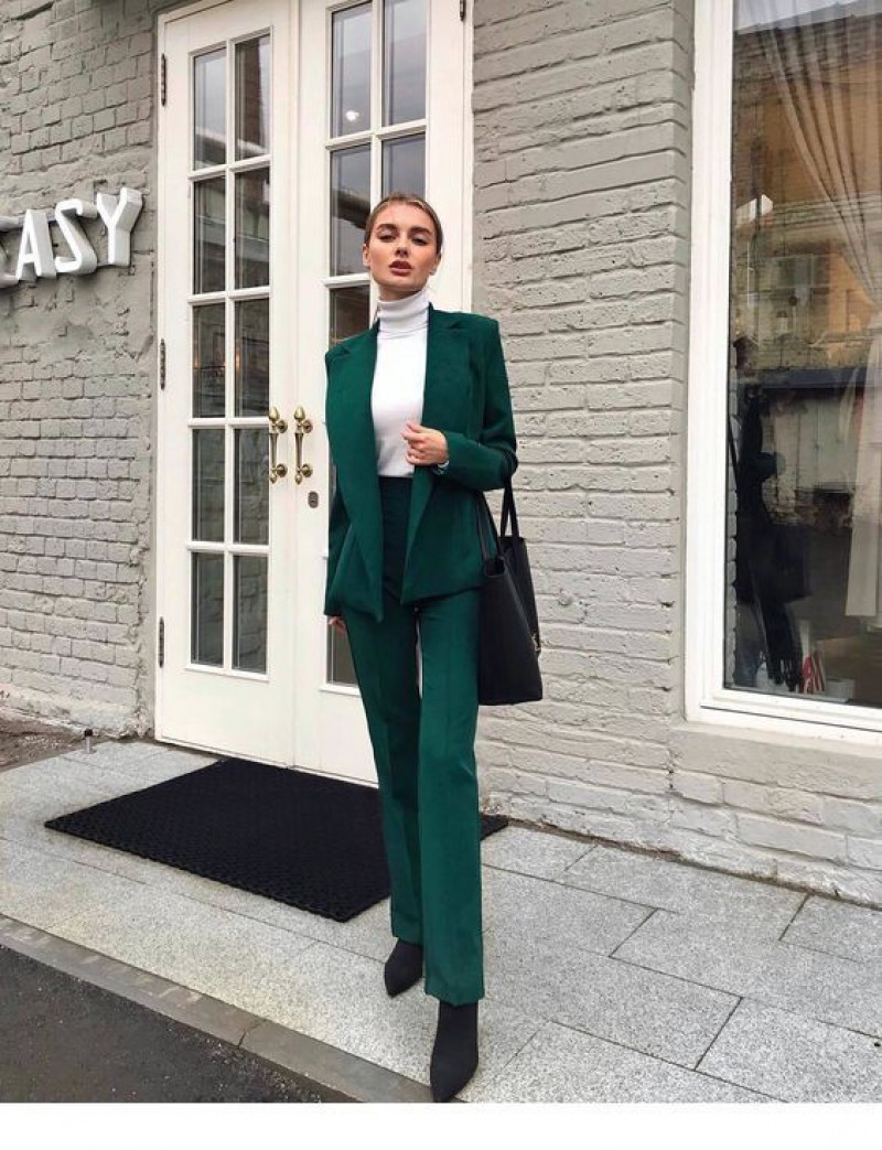 Green Suit Jackets And Tuxedo, Green Cotton Formal Trouser, Outfits
