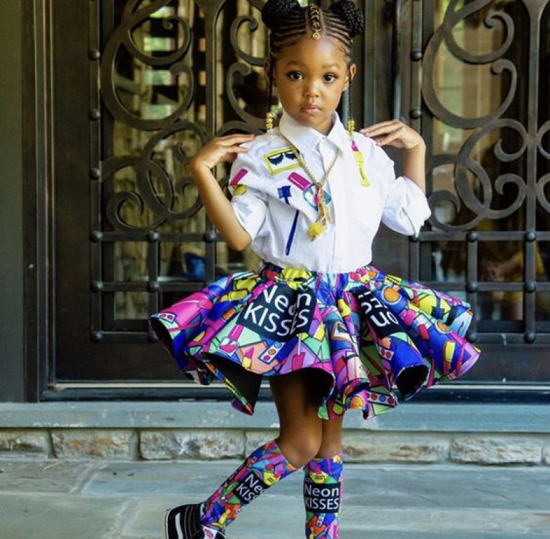 White Long Sleeves Shirt, Cotton Formal Skirt, Ankara Outfits For Kids