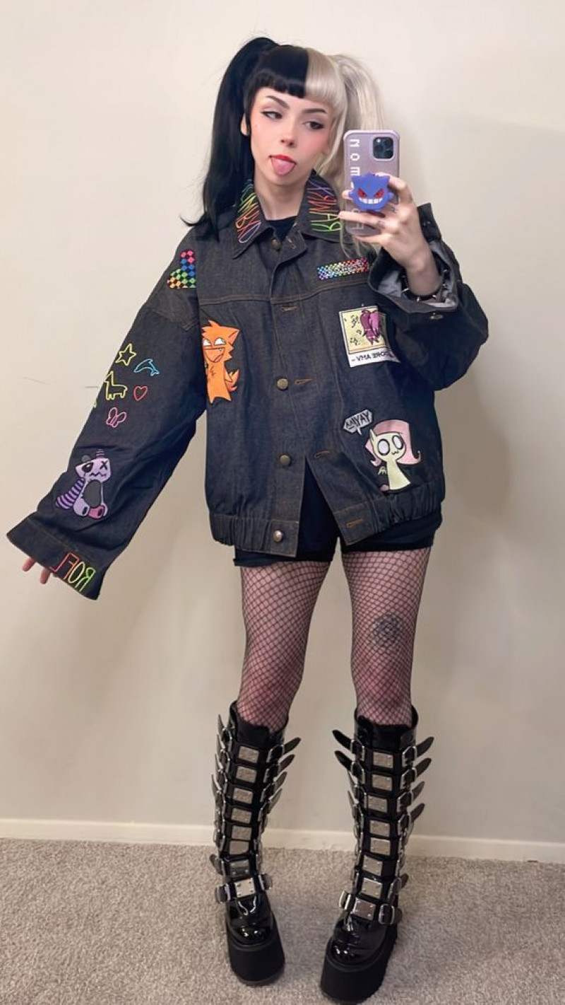 Black Wool Coat, Punk Outfits Ideas