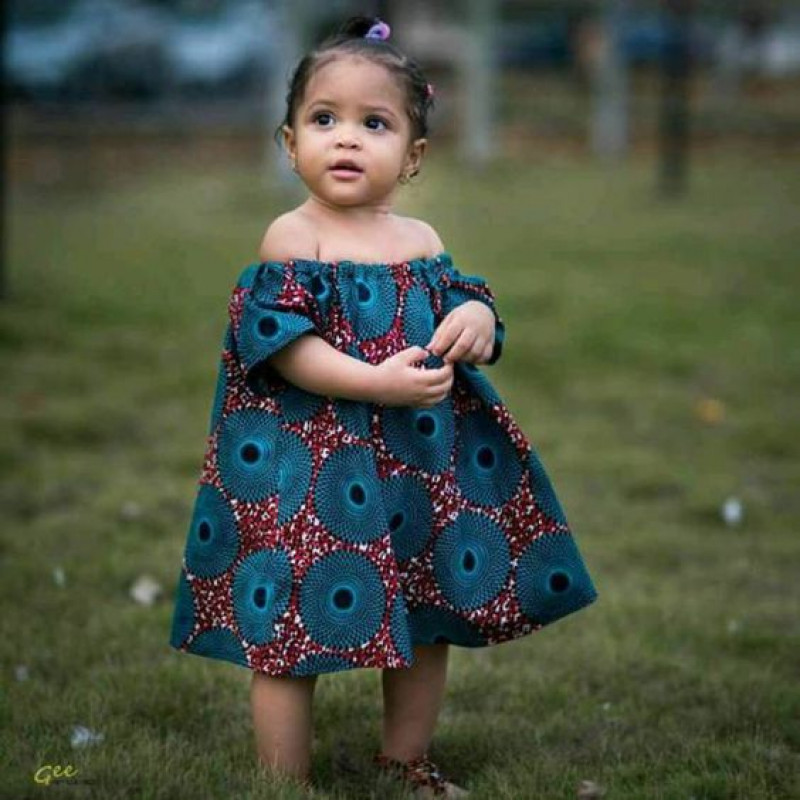   Mini Dress, Ankara Outfits For Kids