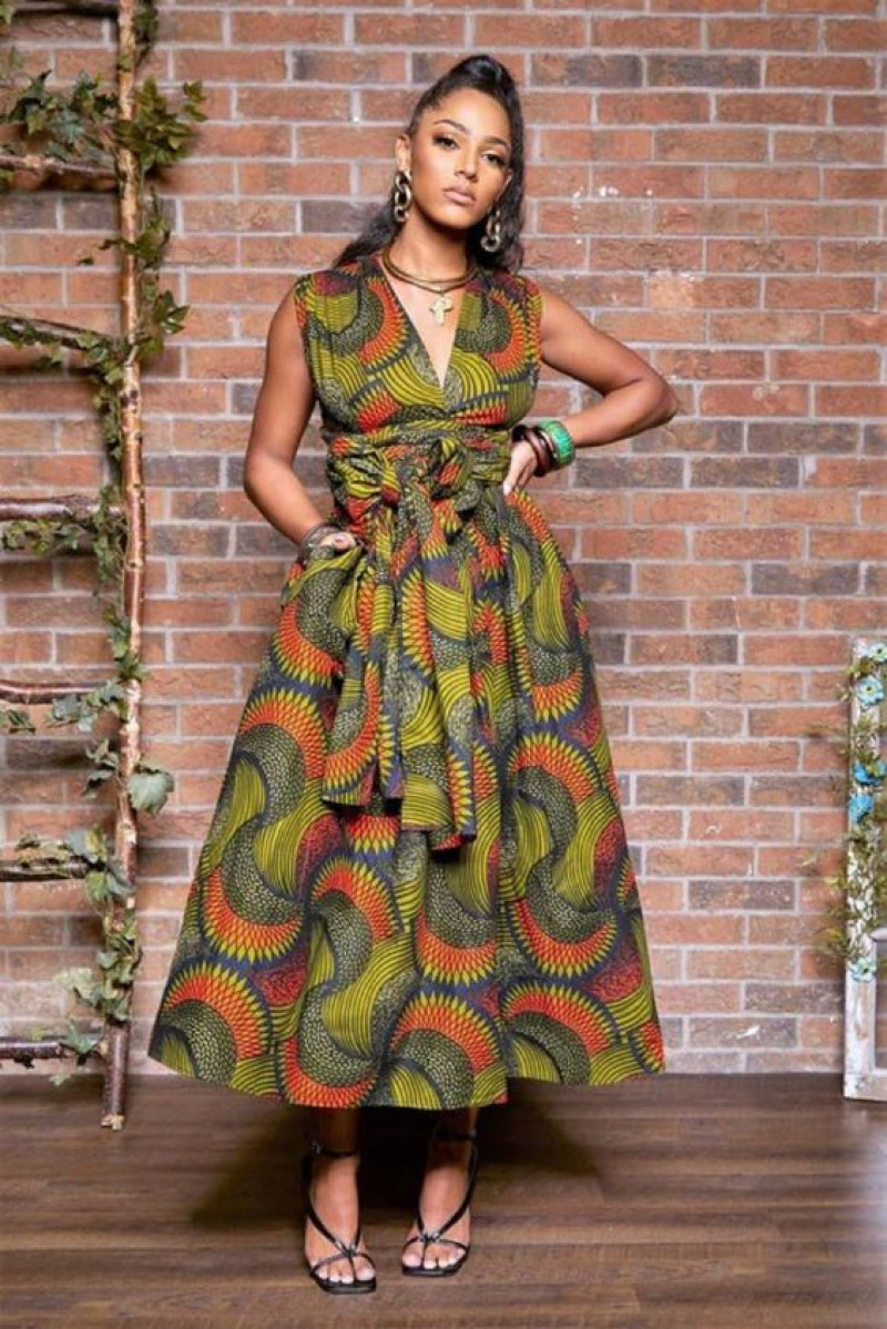   Maxi Knitted Dress, Ankara Dresses