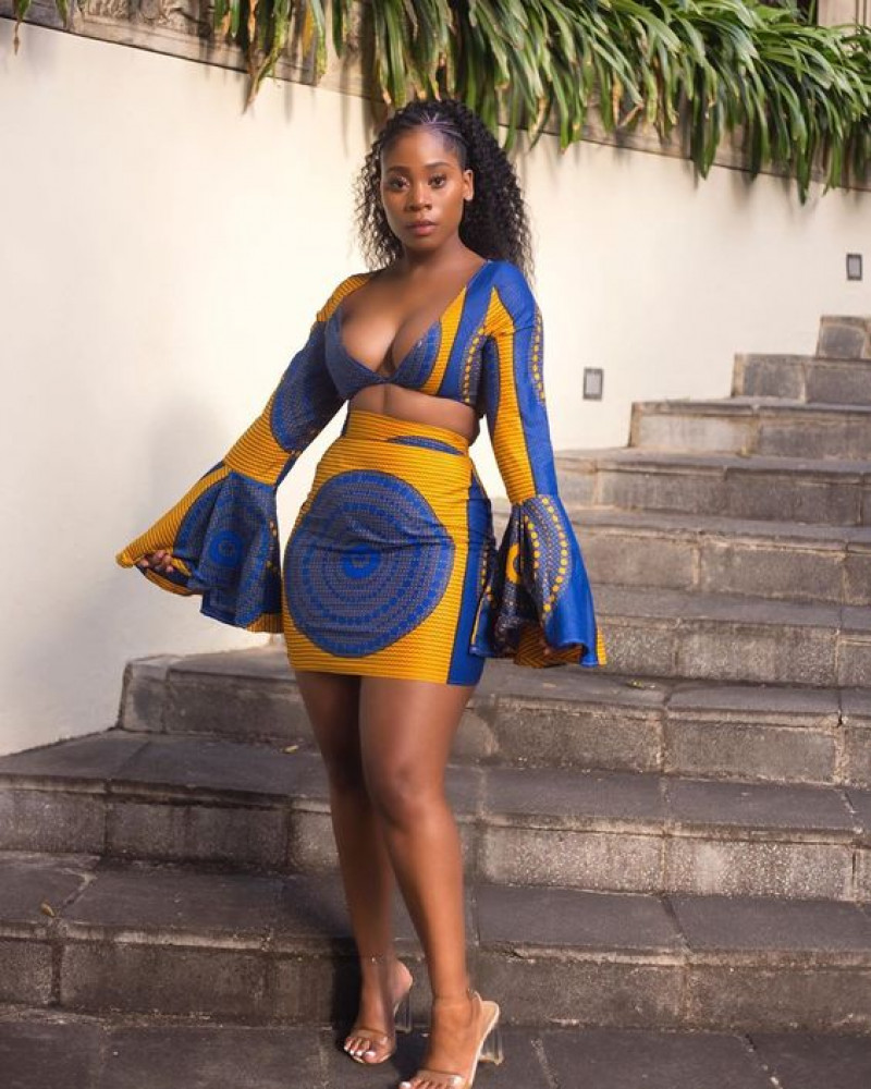 Mini Knitted Dress, Short African Dresses